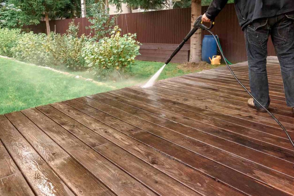 terrasse outillage de chantier